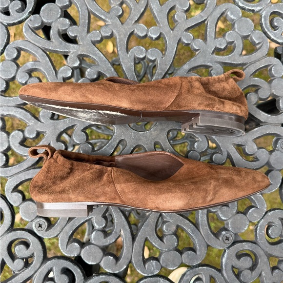 CO suede loafers with block heel and elastic back - size 37 - Picture 3 of 6